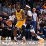 Denver Nuggets VS Lakers Match Player Stats